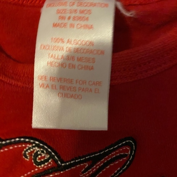 𝅺ARIZONA Diamondbacks one piece  size 3-6 months - Picture 4 of 5